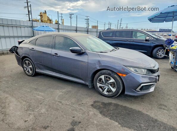 2HGFC2F61KH524864 2019 HONDA CIVIC Gray Передня права чверть