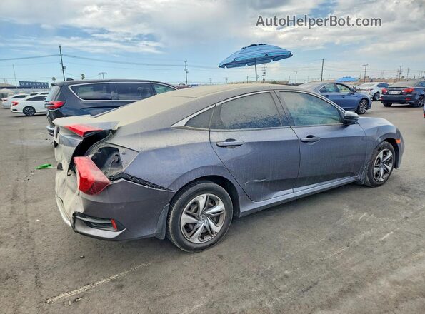 2HGFC2F61KH524864 2019 HONDA CIVIC Gray Задня права чверть