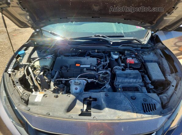 2HGFC2F61KH569500 2019 HONDA CIVIC Gray უკანა სალონის ხედი
