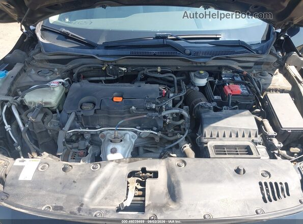 2HGFC2F62KH516112 2019 HONDA CIVIC Black უკანა ხედი