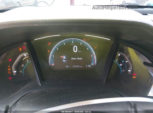 2HGFC2F64KH502034 2019 HONDA CIVIC Dark Blue Widok tylnych siedzeń