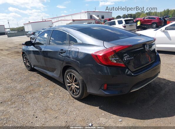 2HGFC2F64KH502034 2019 HONDA CIVIC Dark Blue Tył lewy