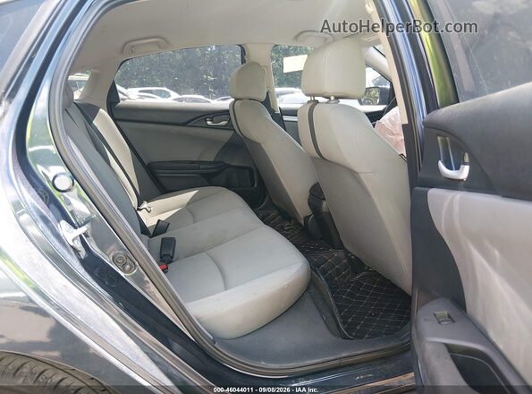 2HGFC2F64KH502034 2019 HONDA CIVIC Dark Blue Widok naklejki z numerem VIN