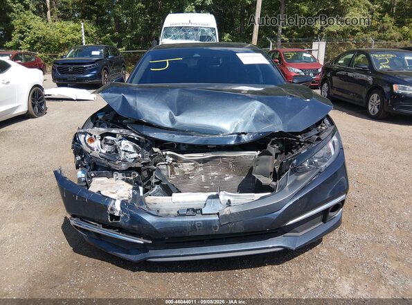 2HGFC2F64KH502034 2019 HONDA CIVIC Dark Blue Widok zestawu wskaźników