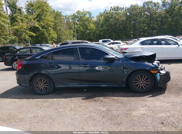 2HGFC2F64KH502034 2019 HONDA CIVIC Dark Blue Widok wnętrza z tyłu