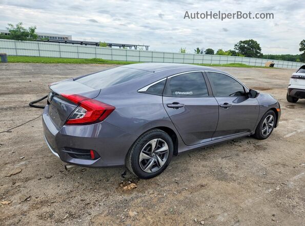 2HGFC2F64KH561312 2019 HONDA CIVIC Gray Tył prawy