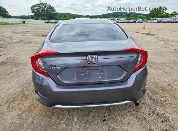 2HGFC2F64KH561312 2019 HONDA CIVIC Gray Widok z tyłu