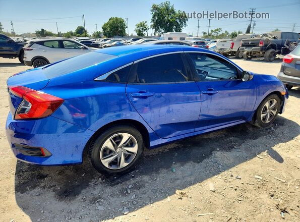 2HGFC2F64LH578600 2020 HONDA CIVIC Blue Задня права чверть