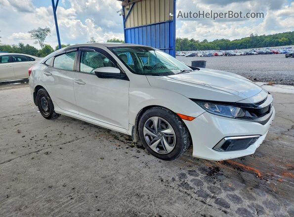 2HGFC2F65LH507583 2020 HONDA CIVIC White Передня права чверть