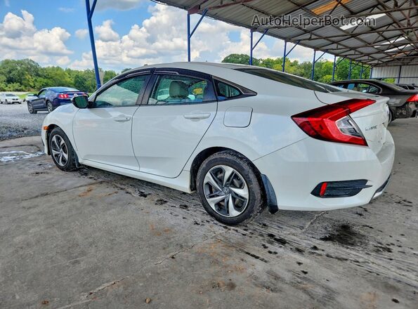 2HGFC2F65LH507583 2020 HONDA CIVIC White Задня ліва чверть