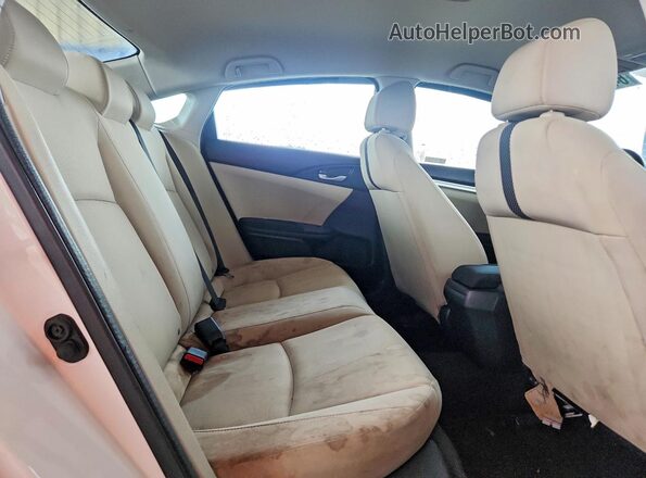 2HGFC2F65LH507583 2020 HONDA CIVIC White Вид задніх сидінь