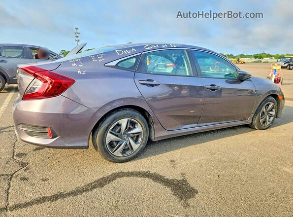 2HGFC2F65LH509219 2020 HONDA CIVIC Gray Հետևի աջ