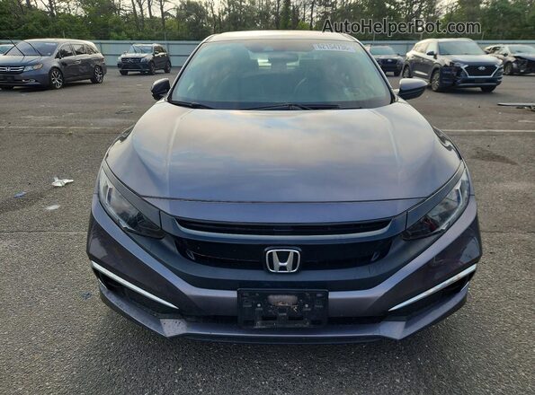2HGFC2F65LH509219 2020 HONDA CIVIC Gray Դիմացի տեսք