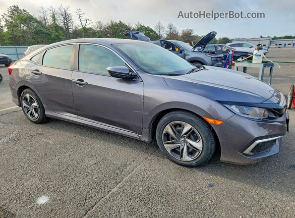 2HGFC2F65LH509219 2020 HONDA CIVIC Gray Առջևի աջ