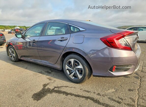 2HGFC2F65LH509219 2020 HONDA CIVIC Gray Հետևի ձախ