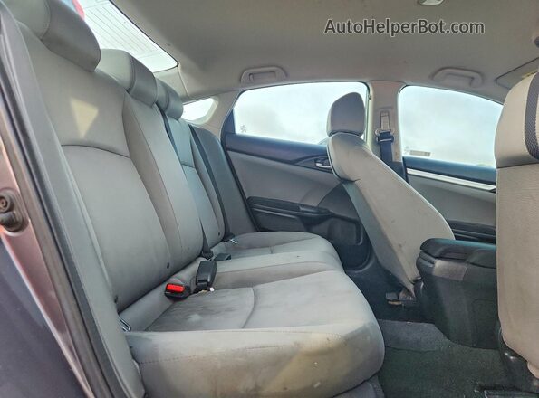2HGFC2F65LH509219 2020 HONDA CIVIC Gray Հետևի նստատեղերի տեսք