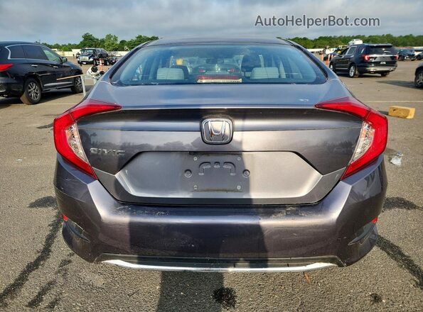 2HGFC2F65LH509219 2020 HONDA CIVIC Gray Հետևի տեսք
