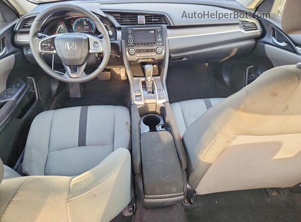 2HGFC2F65LH509219 2020 HONDA CIVIC Gray Առջևի վահանակի տեսք