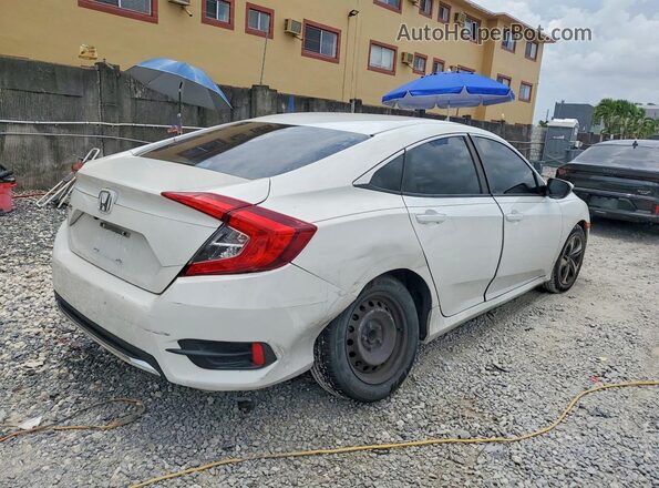 2HGFC2F65LH562812 2020 HONDA CIVIC White უკანა მარჯვენა