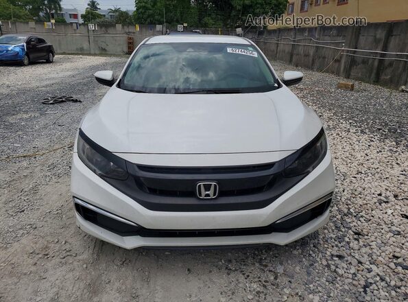 2HGFC2F65LH562812 2020 HONDA CIVIC White წინა ხედი