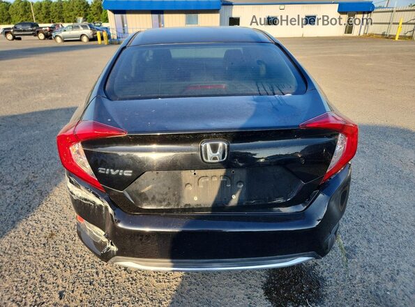2HGFC2F65MH522912 2021 HONDA CIVIC Black Widok z tyłu