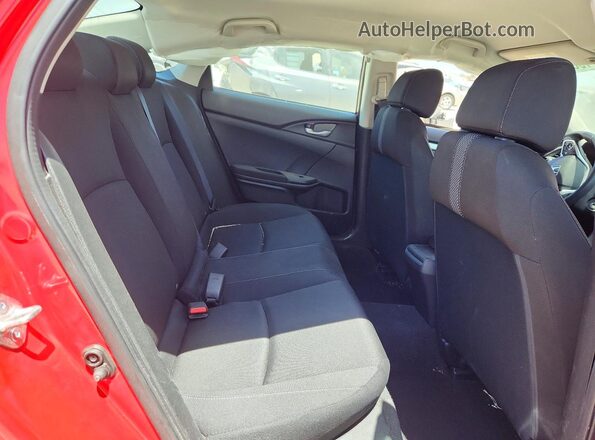 2HGFC2F65MH553318 2021 HONDA CIVIC Красный Вид задних сидений