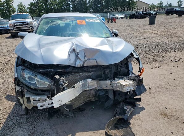 2HGFC2F66MH529187 2021 HONDA CIVIC Серебряный Вид спереди