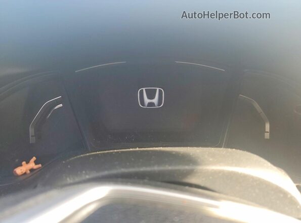 2HGFC2F66MH537743 2021 HONDA CIVIC Blue Vista del cuadro de instrumentos