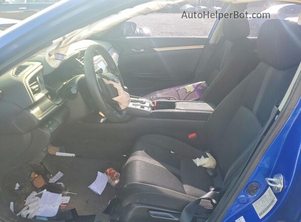 2HGFC2F66MH537743 2021 HONDA CIVIC Blue Vista interior delantera