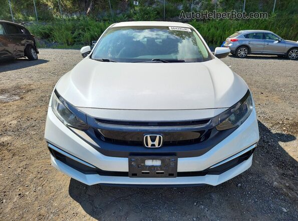 2HGFC2F67KH584468 2019 HONDA CIVIC White Front view
