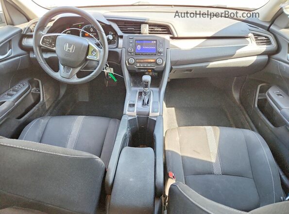 2HGFC2F67KH584468 2019 HONDA CIVIC White Dashboard view