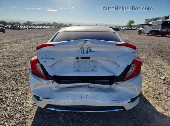 2HGFC2F68KH566383 2019 HONDA CIVIC White Widok z tyłu