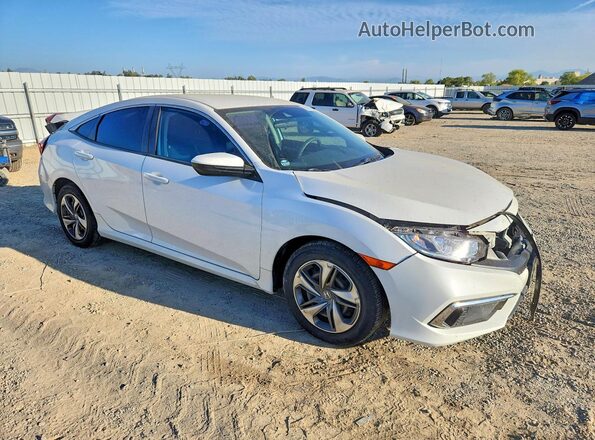 2HGFC2F68KH566383 2019 HONDA CIVIC White Przód prawy