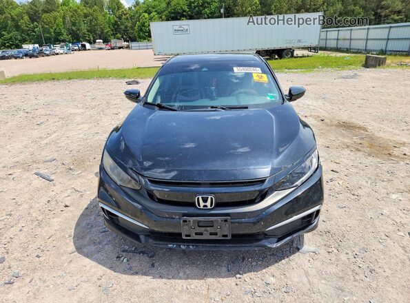 2HGFC2F69KH582639 2019 HONDA CIVIC Black Widok z przodu