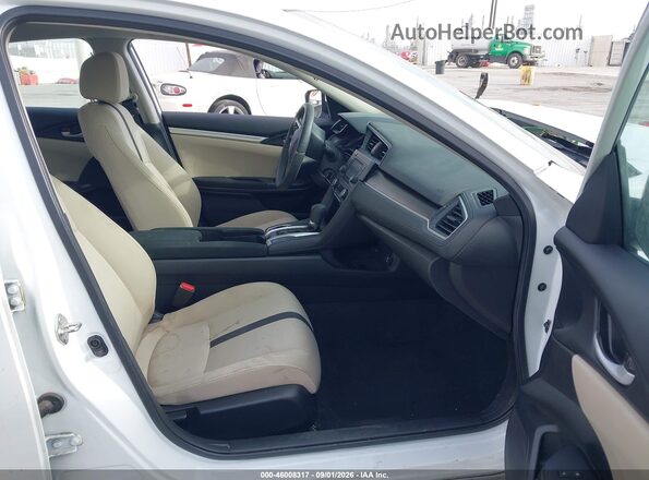 2HGFC2F69LH583744 2020 HONDA CIVIC White Vista interior delantera