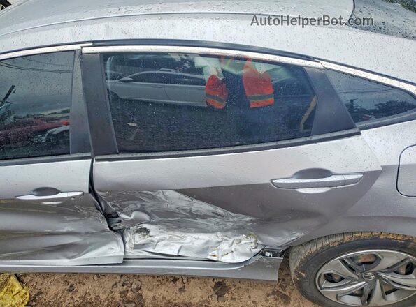 2HGFC2F69MH540183 2021 HONDA CIVIC Gray Вид щитка приладів