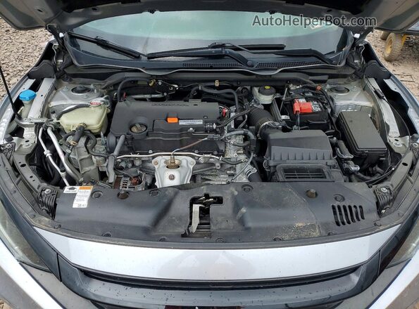 2HGFC2F69MH540183 2021 HONDA CIVIC Gray Вид салону спереду