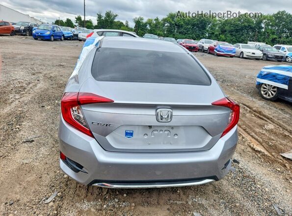 2HGFC2F69MH540183 2021 HONDA CIVIC Gray Вид ззаду