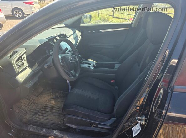 2HGFC2F6XHH036490 2017 HONDA CIVIC Black Widok z przodu