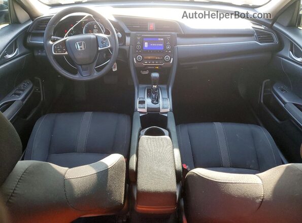 2HGFC2F6XKH579166 2019 HONDA CIVIC Black Widok deski rozdzielczej