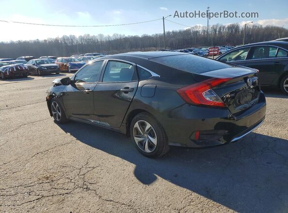 2HGFC2F6XKH579166 2019 HONDA CIVIC Black Tył lewy