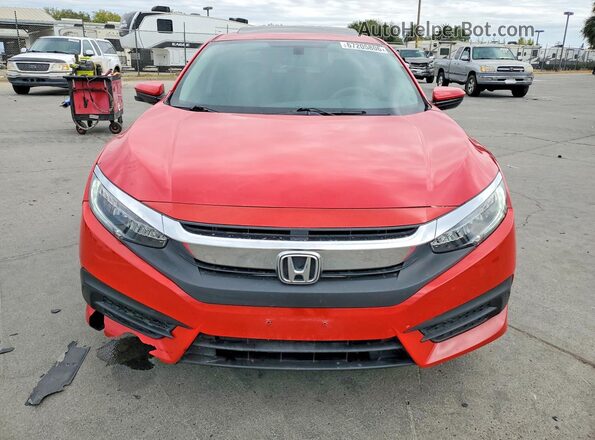 2HGFC2F70GH525830 2016 HONDA CIVIC Red Front view