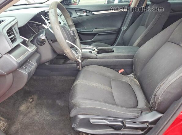 2HGFC2F70GH525830 2016 HONDA CIVIC Red Front interior view