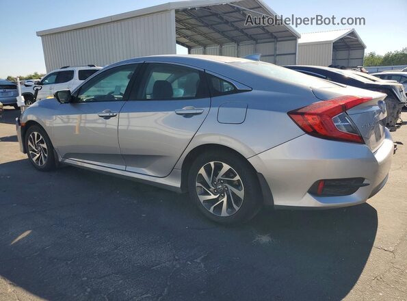 2HGFC2F70JH513992 2018 HONDA CIVIC Silver უკანა მარცხენა
