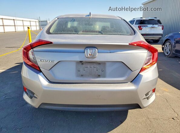 2HGFC2F70JH513992 2018 HONDA CIVIC Silver უკანა ხედი