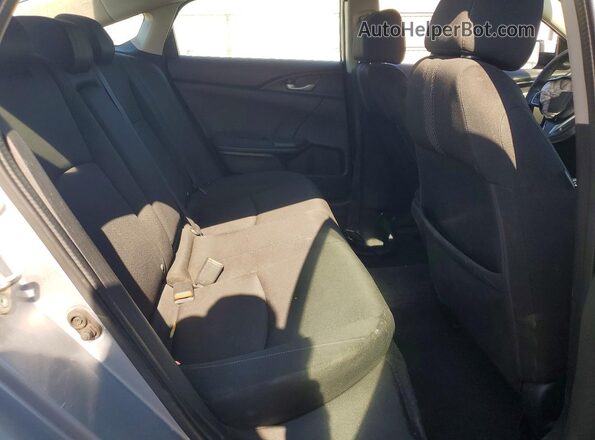 2HGFC2F70JH513992 2018 HONDA CIVIC Silver უკანა სავარძლების ხედი