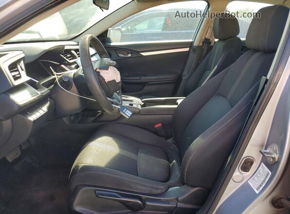 2HGFC2F70JH513992 2018 HONDA CIVIC Silver წინა სალონის ხედი