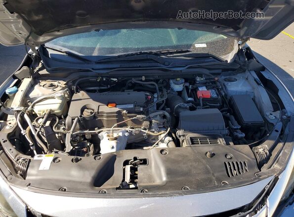 2HGFC2F70JH513992 2018 HONDA CIVIC Silver უკანა სალონის ხედი