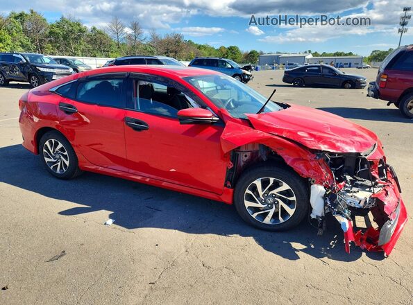 2HGFC2F70JH539895 2018 HONDA CIVIC Red Front right