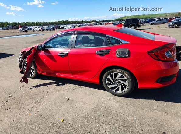 2HGFC2F70JH539895 2018 HONDA CIVIC Red Rear left